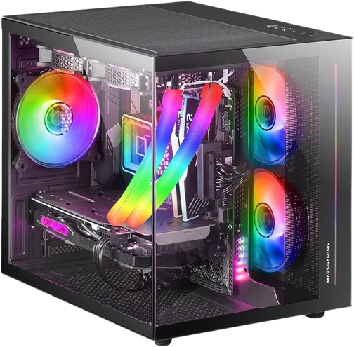 Mars Gaming MCVIEWW PC tower case