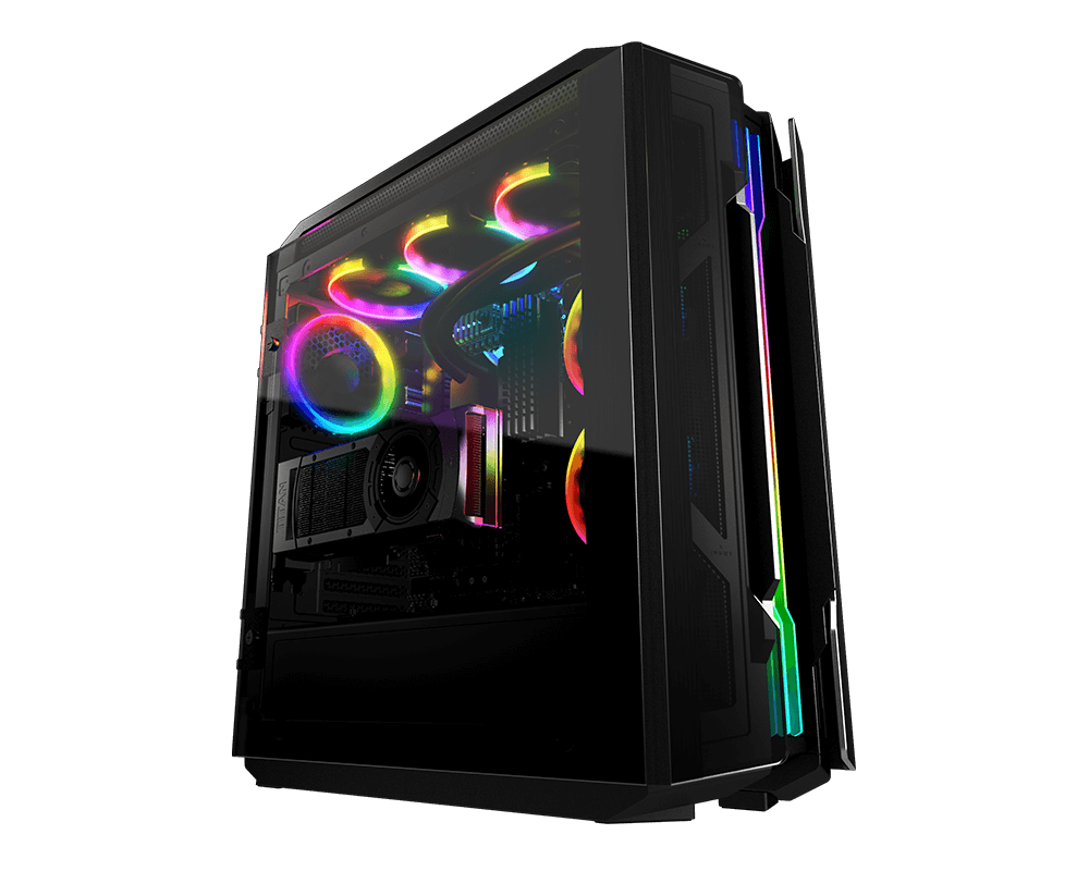 GEMINI T PRO ARGB Glass-Wing Mid-Tower