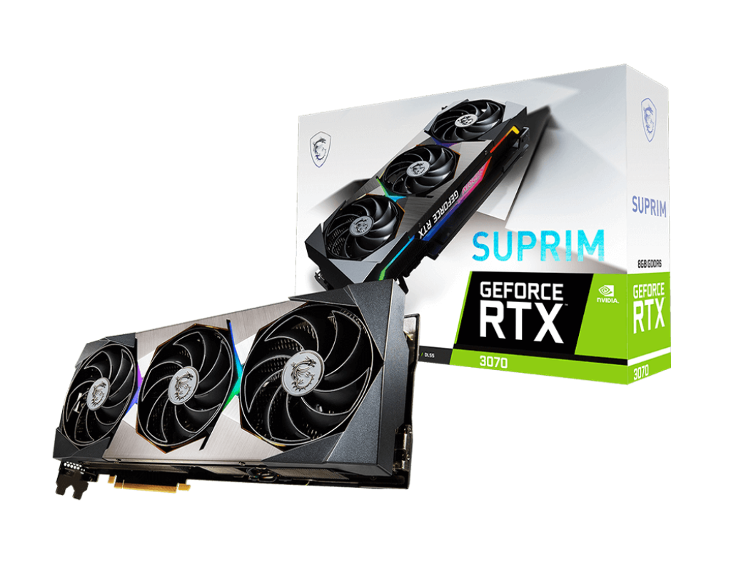 MSI GeForce RTX 3070 SUPRIM X 8G Gaming