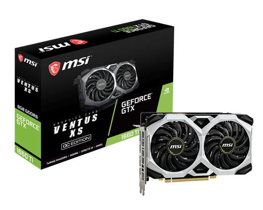 Msi GeForce GTX 1660Ti VENTUS XS 6G OC