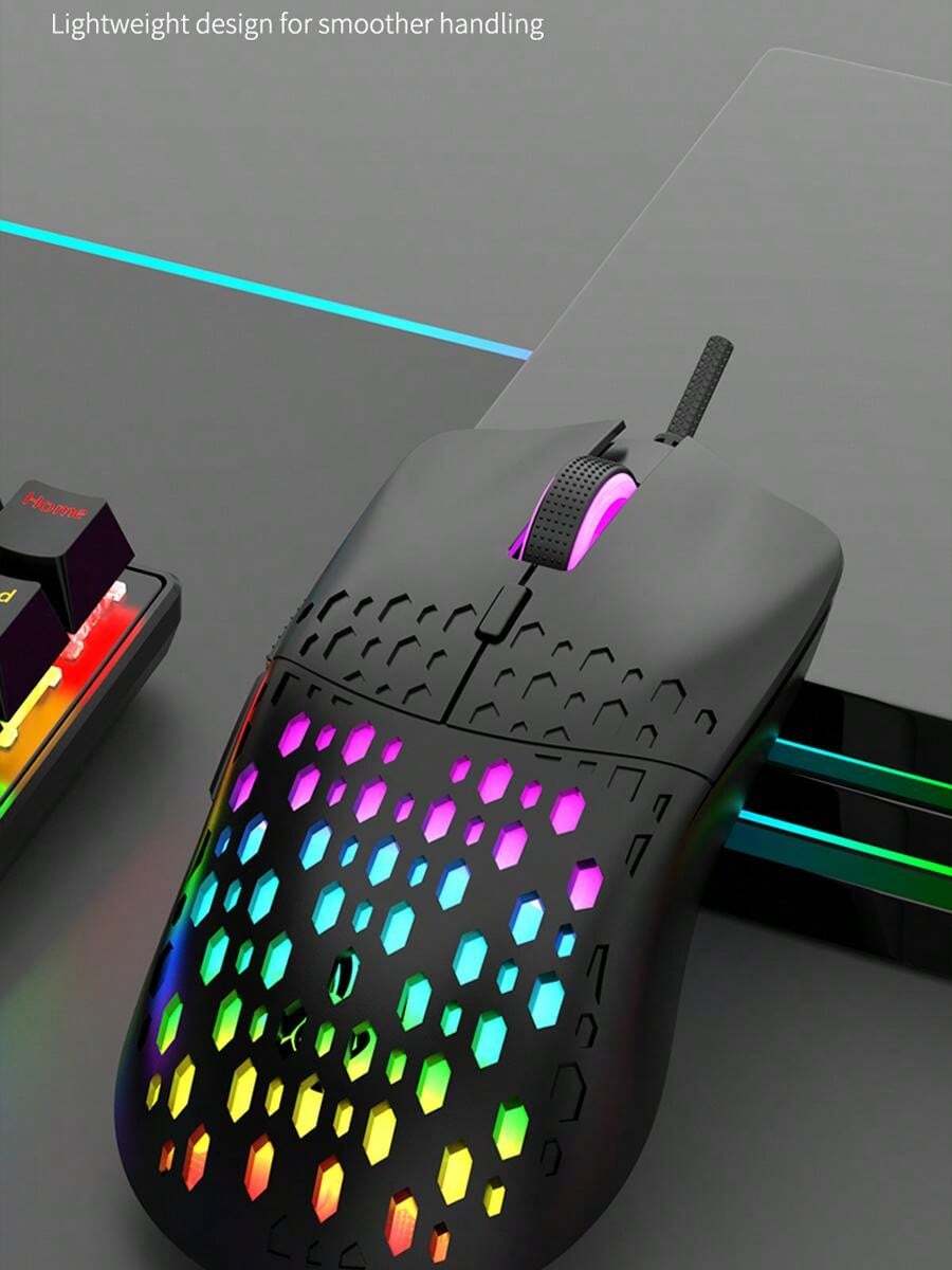 RAIKU G701 RGB Wired Gaming Mouse