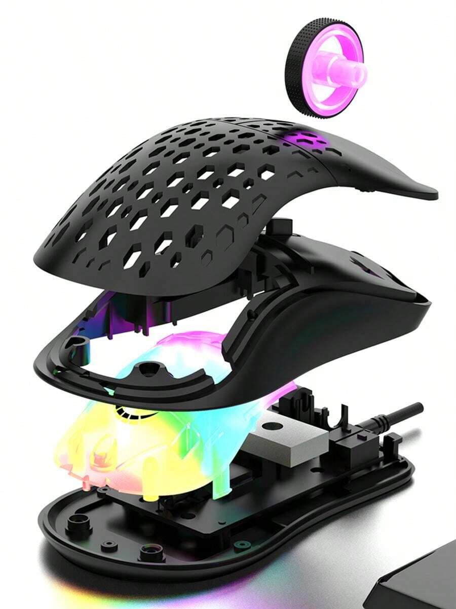 RAIKU G701 RGB Wired Gaming Mouse