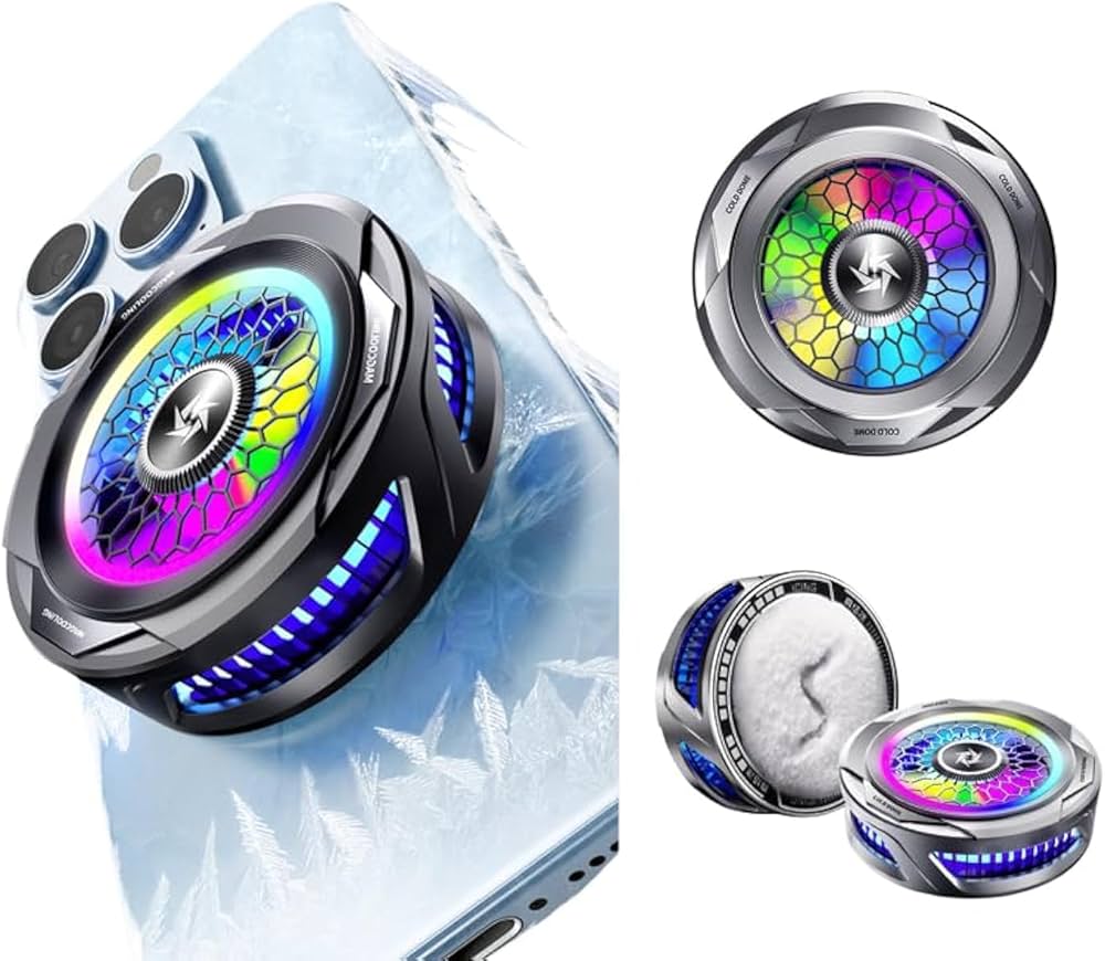 Mobile Cooling Fan Phone Cooler Radiator SL25 Magnetic Back