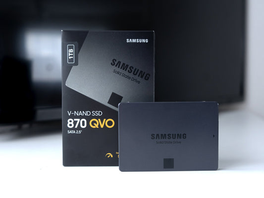 Samsung 870 QVO SSD - 1TB - 2.5" - SATA