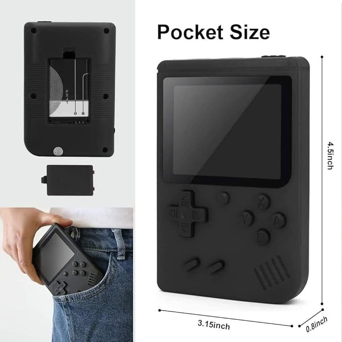 Handheld Game Console , Retro Mini Game Player with 400 in1 Classical Games