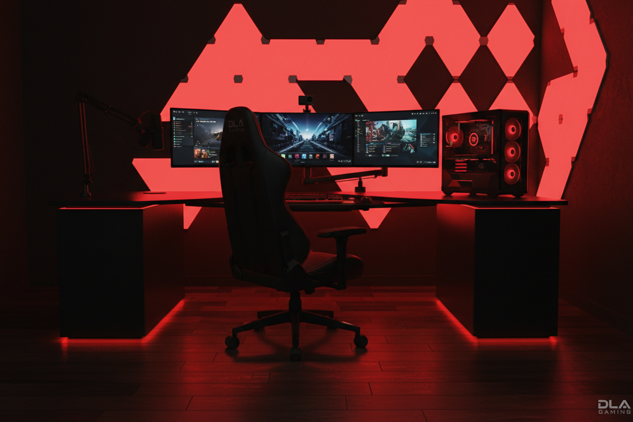 DLA Gaming Streaming Room