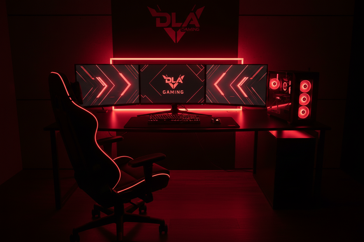 DLA Gaming Triple Monitor