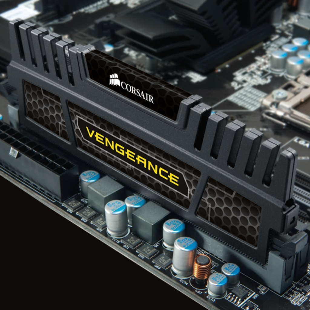 Corsair DDR3 1600 Mhz CL9 XMP Performance Desktop Memory Kit Black