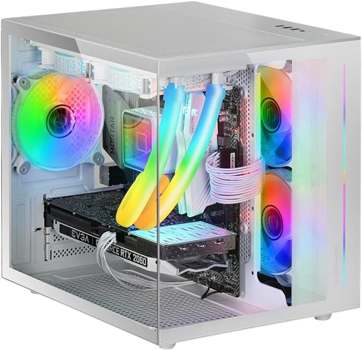 Mars Gaming MCVIEWW PC tower case