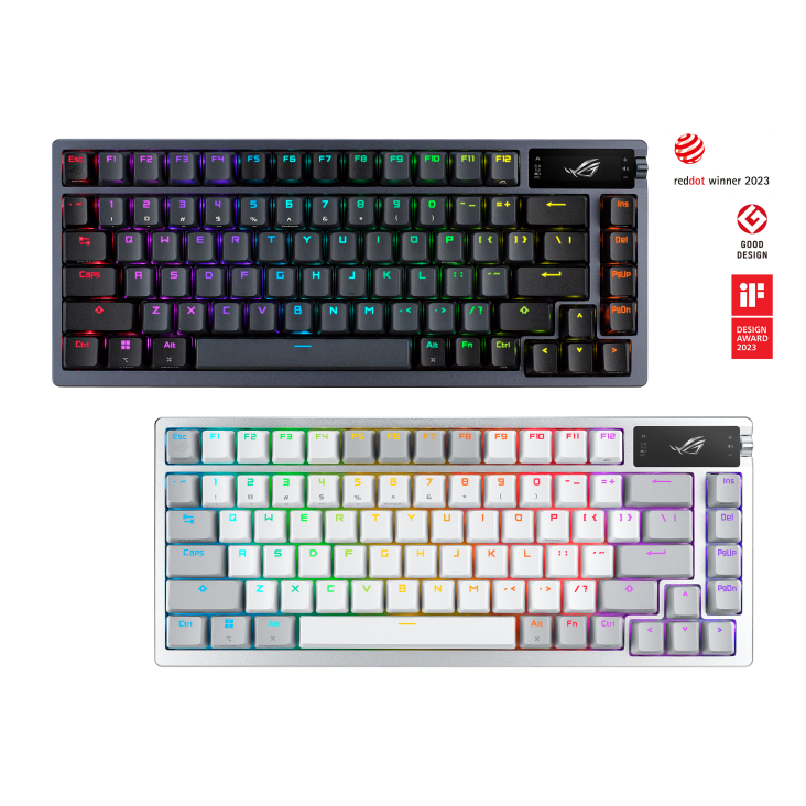ASUS ROG Azoth 75% Wireless DIY (white)