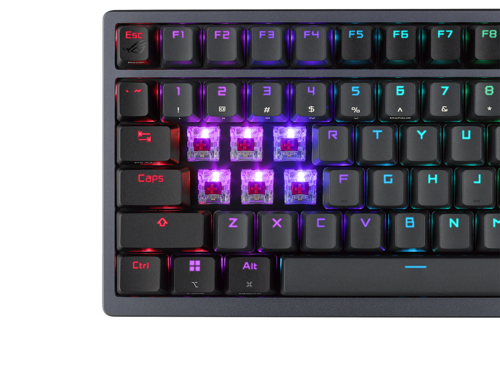 ASUS ROG Azoth 75% Wireless DIY (White)