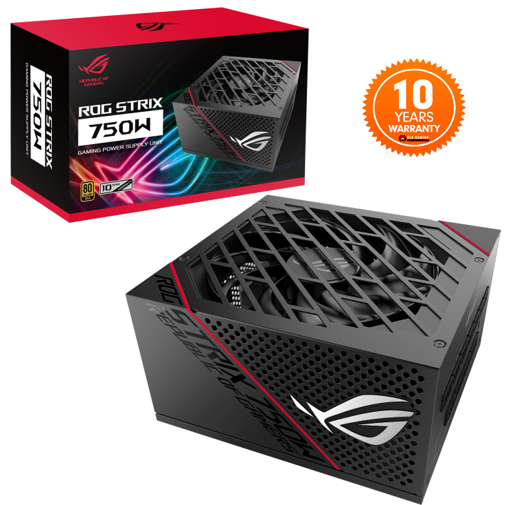 ASUS ROG Strix 750 Fully Modular 80 Plus Gold