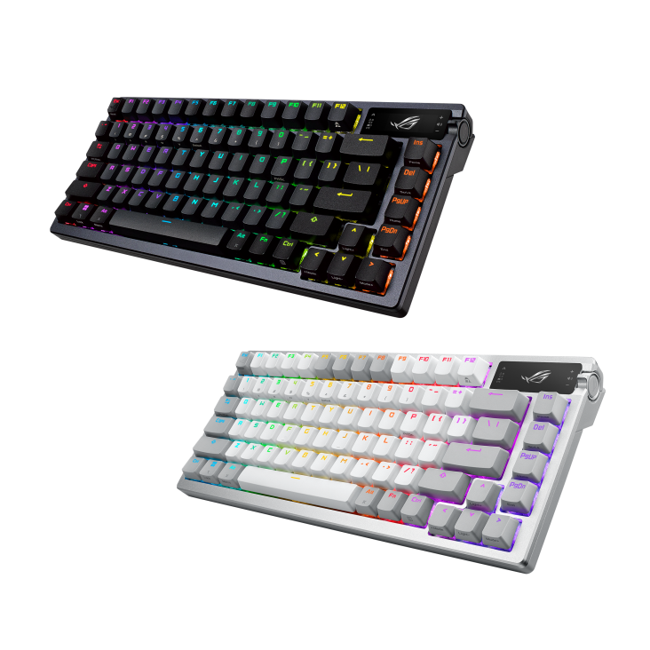 ASUS ROG Azoth 75% Wireless DIY (White)
